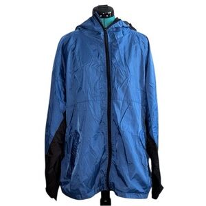 Totes Blue and Black Men's Windbreaker, NWOT
